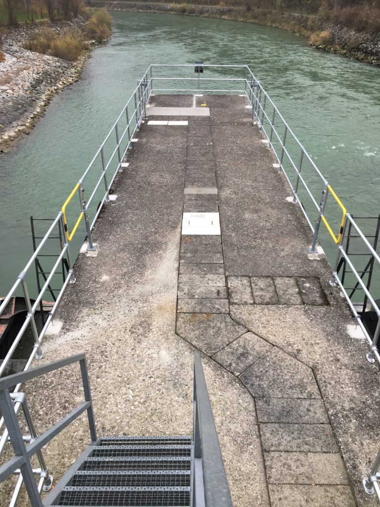 Kee Klamp Rohrverbinder und Kee Gate Sicherheitstüre wird im Wasserkraftwerksbereich zahlreich eingesetzt