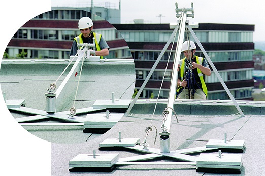 Keeanchor freistehende Abseilmöglichkeit